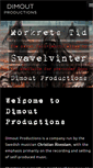 Mobile Screenshot of dimoutproductions.com